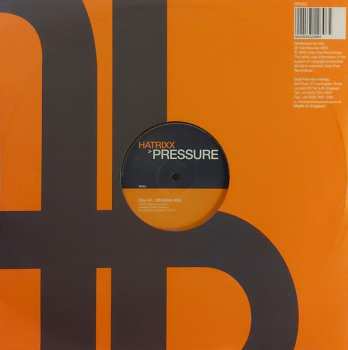 LP Hatrixx: Pressure (Inc. Tall Paul Remix)