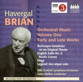 Album BBC Scottish Symphony Orchestra: Orchestral Music Volume One (Early And Late Works)