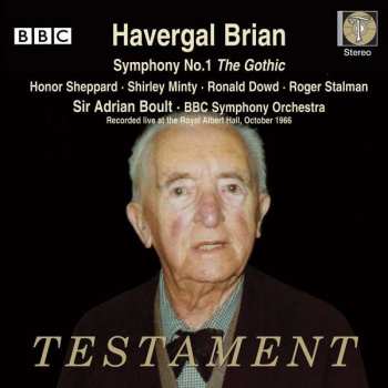 Album Sir Adrian Boult: Gothic Symphony