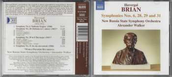 CD Havergal Brian: Symphonies Nos. 6, 28, 29 and 31