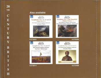 CD Havergal Brian: Symphonies Nos. 8, 21 And 26