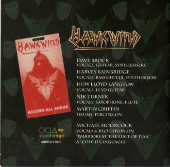 2CD Hawkwind: Coded Languages