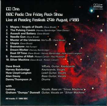 3CD/Dobozkészlet Hawkwind: Dreamworkers Of Time (The BBC Recordings 1985 - 1995)