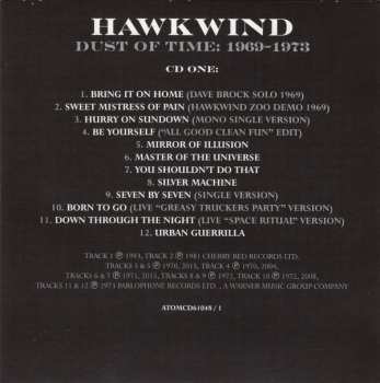 6CD/Dobozkészlet Hawkwind: Dust Of Time: 1969-2021