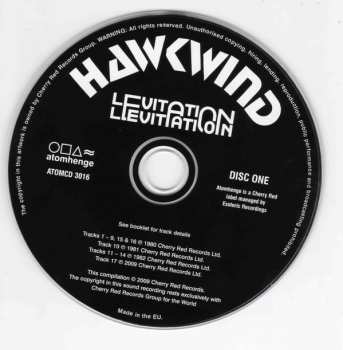 3CD/Dobozkészlet Hawkwind: Levitation DLX | LTD