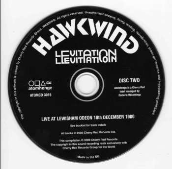 3CD/Dobozkészlet Hawkwind: Levitation DLX | LTD