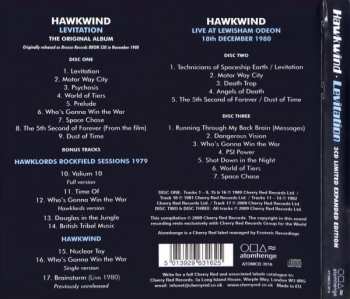 3CD/Dobozkészlet Hawkwind: Levitation DLX | LTD