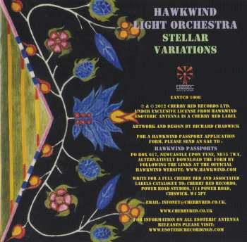 CD Hawkwind Light Orchestra: Stellar Variations