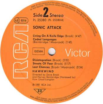 LP Hawkwind: Sonic Attack