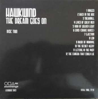 3CD/Dobozkészlet Hawkwind: The Dream Goes On - An Anthology 1985 - 1997