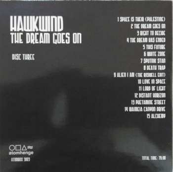 3CD/Dobozkészlet Hawkwind: The Dream Goes On - An Anthology 1985 - 1997
