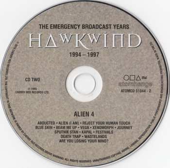 5CD/Dobozkészlet Hawkwind: The Emergency Broadcast Years: 1994 - 1997