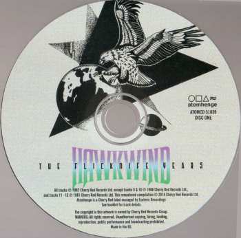 5CD/Dobozkészlet Hawkwind: The Flicknife Years • 1981-1988