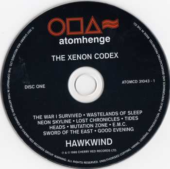 3CD/Dobozkészlet Hawkwind: The GWR Records Years 1988-1991