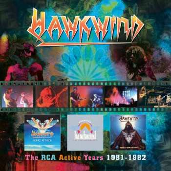 3CD/Dobozkészlet Hawkwind: The RCA Active Years 1981-1982