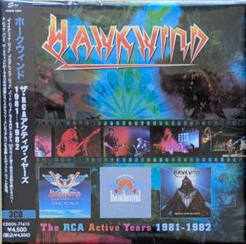 3CD/Dobozkészlet Hawkwind: The RCA Active Years 1981-1982