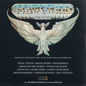 3CD/Dobozkészlet Hawkwind: The RCA Active Years 1981-1982