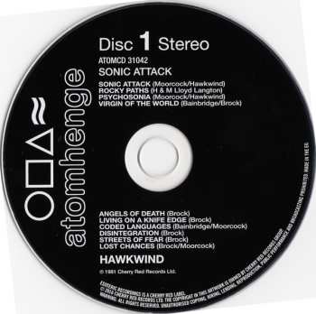 3CD/Dobozkészlet Hawkwind: The RCA Active Years 1981-1982