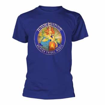 Merch Hawkwind: Póló British Tribal Music (blue)