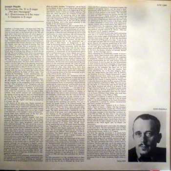 LP Joseph Haydn: Symphony No.31 "Hornsignal" / Divertimento In E Flat Major Hob.IV:5 / Cassatio In D Major