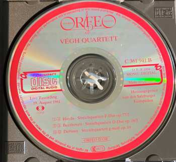 CD Ludwig van Beethoven: Streichquartett Op.77/2 / Streichquartett Op.18/3 / Streichquartett