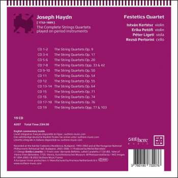 19CD/Dobozkészlet Joseph Haydn: The Complete String Quartets Played On Period Instruments