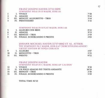 CD Joseph Haydn: Les Jeux Et Les Plaisirs