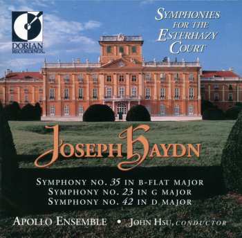 Album Haydn / Hsu / Apollo Ensemble: Symphonies For The Esterhazy Court