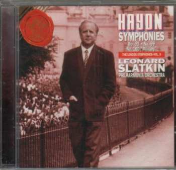 Album Philharmonia Orchestra: Symphonies No. 93 • No. 99 • No. 100 "Military" (The London Symphonies - Vol. 3)
