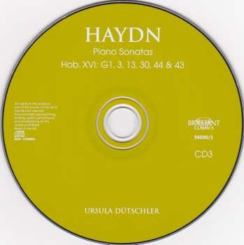 10CD/Dobozkészlet Joseph Haydn: Complete Keyboard Sonatas