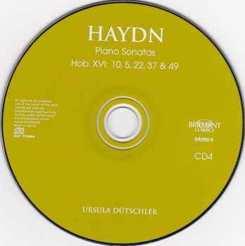 10CD/Dobozkészlet Joseph Haydn: Complete Keyboard Sonatas