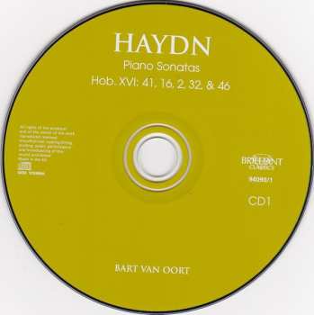 10CD/Dobozkészlet Joseph Haydn: Complete Keyboard Sonatas