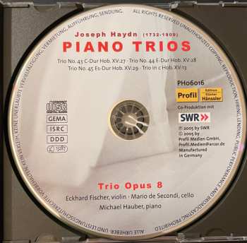 CD Joseph Haydn: Piano Trios