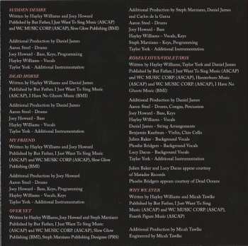 CD Hayley Williams: Petals For Armor