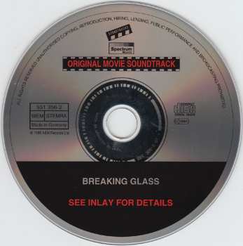 CD Hazel O'Connor: Breaking Glass