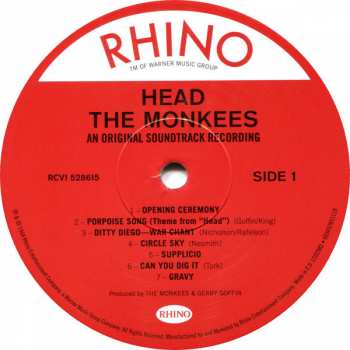 LP The Monkees: Head LTD | CLR
