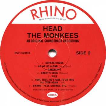 LP The Monkees: Head LTD | CLR