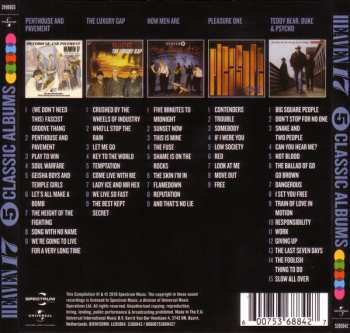 5CD/Dobozkészlet Heaven 17: 5 Classic Albums