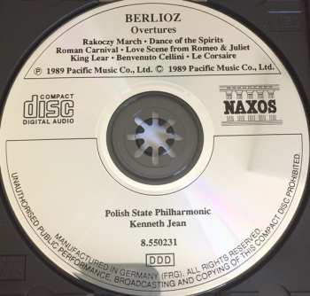 CD Hector Berlioz: Overtures