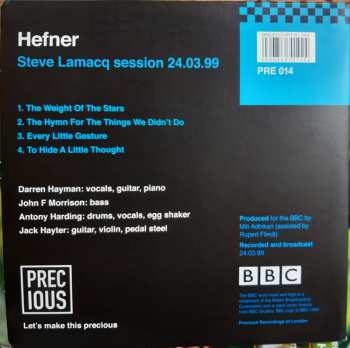 2SP Hefner: Steve Lamacq Session 24.03.99