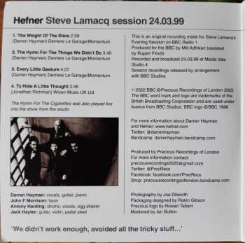 2SP Hefner: Steve Lamacq Session 24.03.99