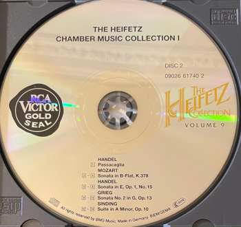 2CD/Dobozkészlet Edvard Grieg: The Heifetz Chamber Music Collection I