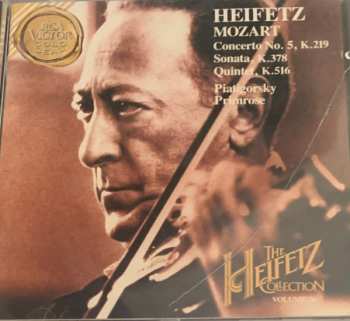 CD Wolfgang Amadeus Mozart: Concerto No.5, Sonata K.378, Quintet K.516