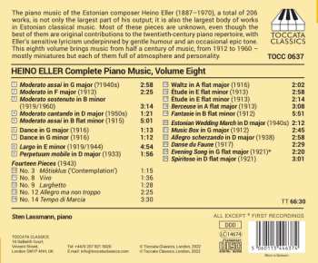 CD Sten Lassmann:  Complete Piano Music, Volume Eight