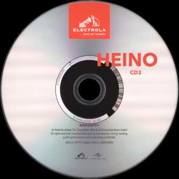 3CD/Dobozkészlet Heino: Heino