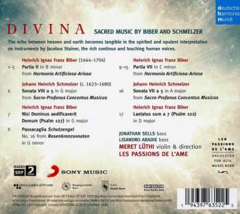 CD Heinrich Ignaz Franz Biber: Divina