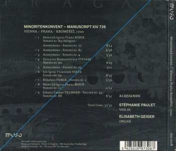 CD Heinrich Ignaz Franz Biber: Minoritenkonvent ― Manuscript XIV 726 DIGI