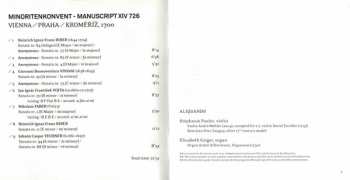 CD Heinrich Ignaz Franz Biber: Minoritenkonvent ― Manuscript XIV 726 DIGI