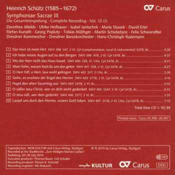 8CD/Dobozkészlet Heinrich Schütz: Die Gesamteinspielung, Box II