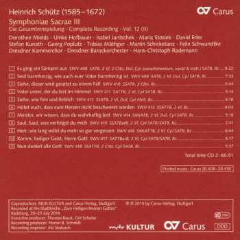 8CD/Dobozkészlet Heinrich Schütz: Die Gesamteinspielung, Box II